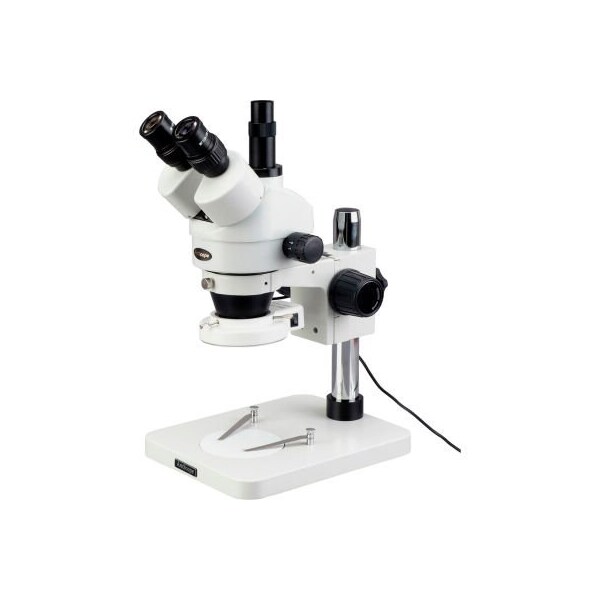 AmScope SM-1TSX-144S 3.5X-45X Dissecting Trinocular Zoom Stereo Microscope with 144-LED Light